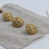 Button - Gold Double ‘C’ - 15mm